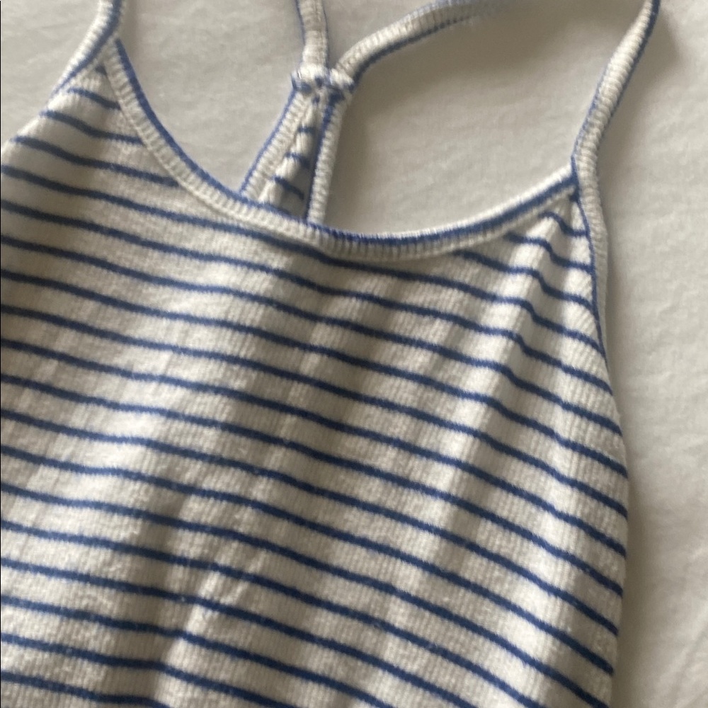 Striped Racerback Tank Top